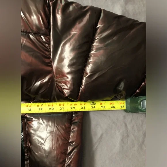American Eagle shiny puffer coat M - Picture 15 of 15